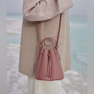 Polene ‘Numéro Huit Mini’ Bucket Bag in Blush NWOT